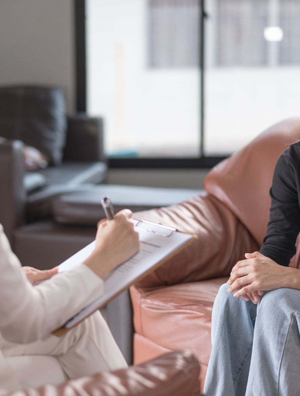 Women receiving counselling session in Penrith